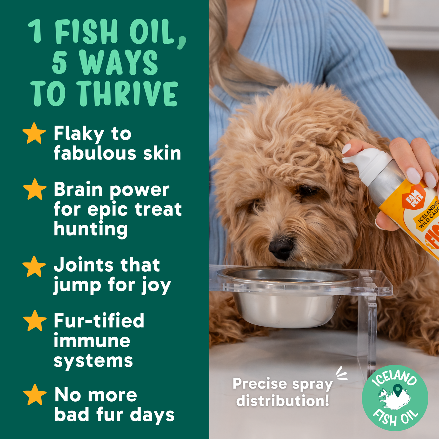 Wild-Caught Icelandic Fish Oil Spray (5 fl.oz)