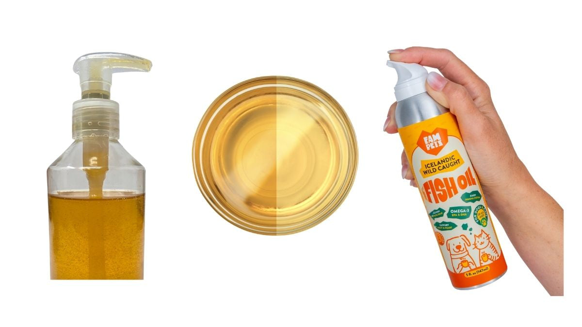 Fish Oil Spray vs Pump Bottle for Dogs: Which Stays Fresher?