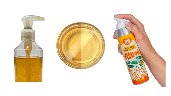 Fish Oil Spray vs Pump Bottle for Dogs: Which Stays Fresher?