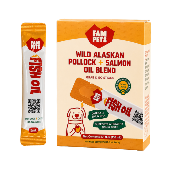 Omega-3 Fish Oil Sticks for Dogs