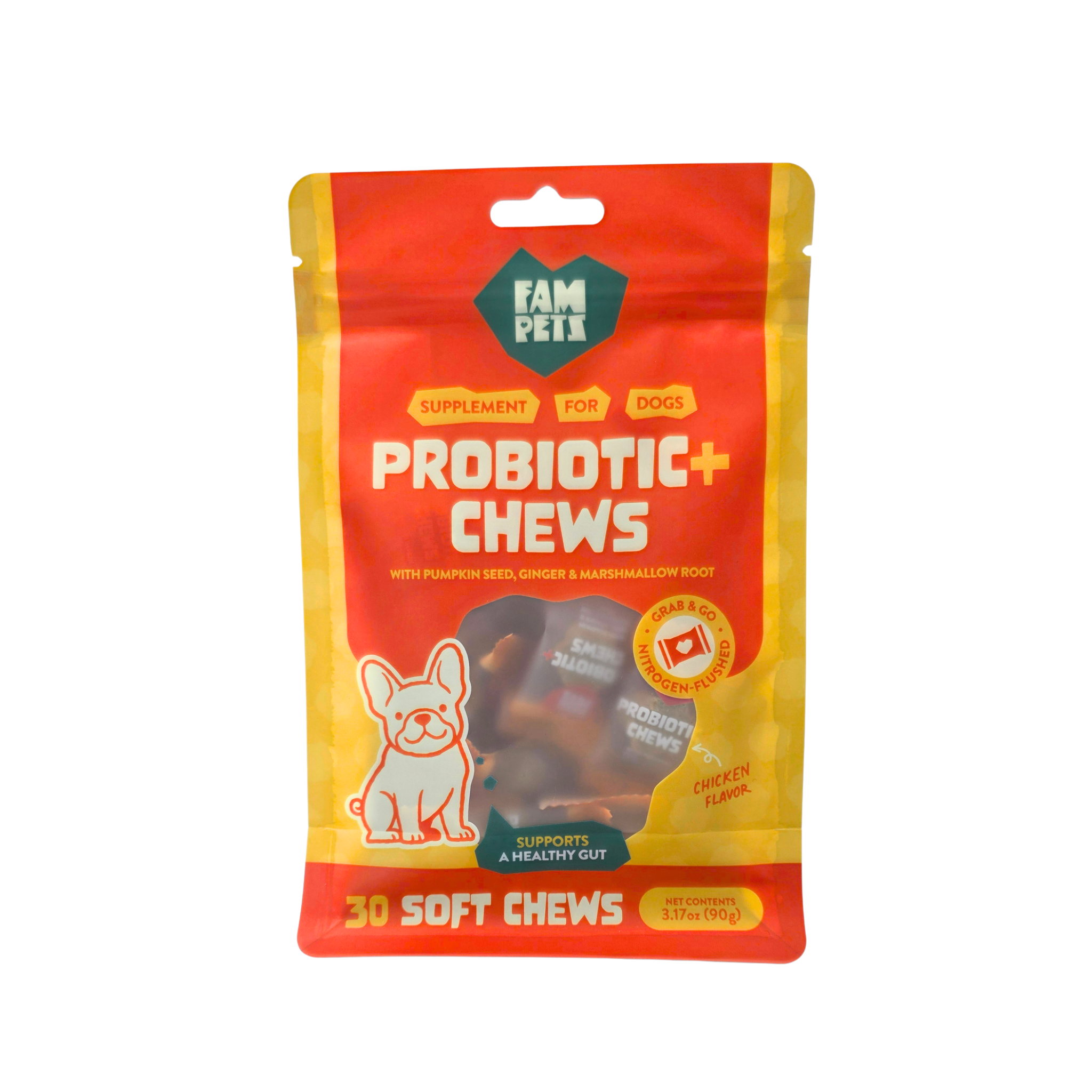Probiotic Soft Chews for Dogs | FAM Pets Probiotic+ — FAM Pets