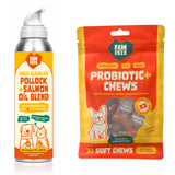 Fresh Start Bundle - Omega-3 Fish Oil Spray + Hip & Joint Soft Chews for Dogs