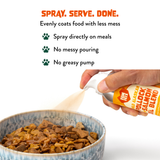Omega 3 Fish Oil Spray for Dogs & Cats - Wild Alaskan Pollock & Salmon Blend