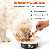 Omega-3 Fish Oil Sticks for Dogs