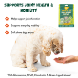 Hip & Joint Soft Chews for Dogs - Glucosamine, MSM, Chondroitin