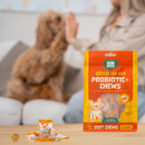 Probiotic+ Soft Chews for Dogs - Digestive Support, Gut Health