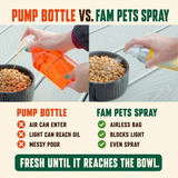 Omega 3 Fish Oil Spray for Dogs & Cats - Wild Alaskan Pollock & Salmon Blend